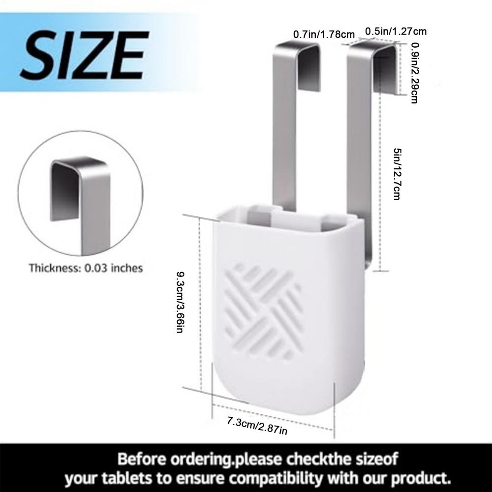 Toilet Tablet Holder For Inside Tank Storage Cleaning Hanger Toilets Bowl Cleaner Carrier For Hotel Home Residential Bathroom
