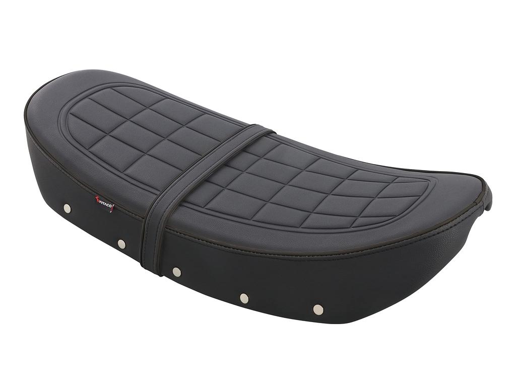 KITACO Кастомное сиденье Dax 125 с ремнем для пассажира (Черный кант) (JB04/JB06) 610-1320050