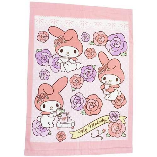 My Melody Kids Towel Blanket Towel Half Blanket/Tea Time Rose Sanrio