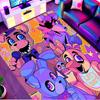 Five Nights at Freddy's Print Rug, Washable Floor Carpet, For Entryway Dorm Laundry Room Office Study, Home Decor Birthday Christmas Gift