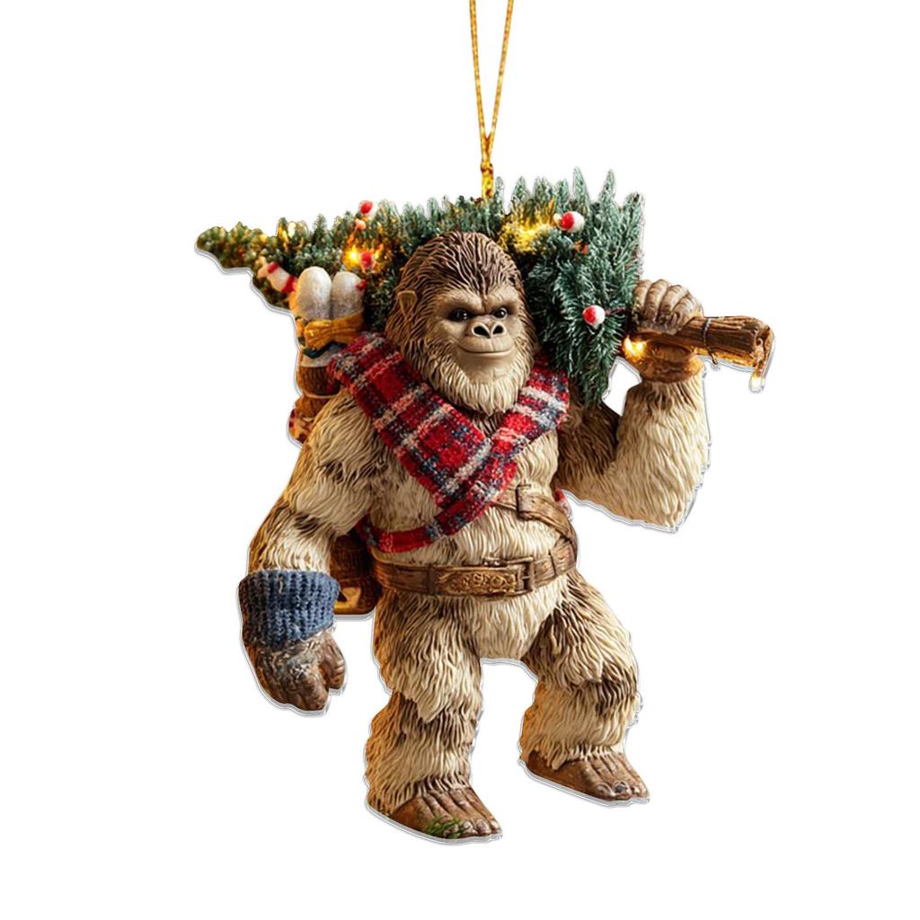 Подвесное украшение на елку, украшение в виде спортивного автомобиля, плоское украшение-подвеска