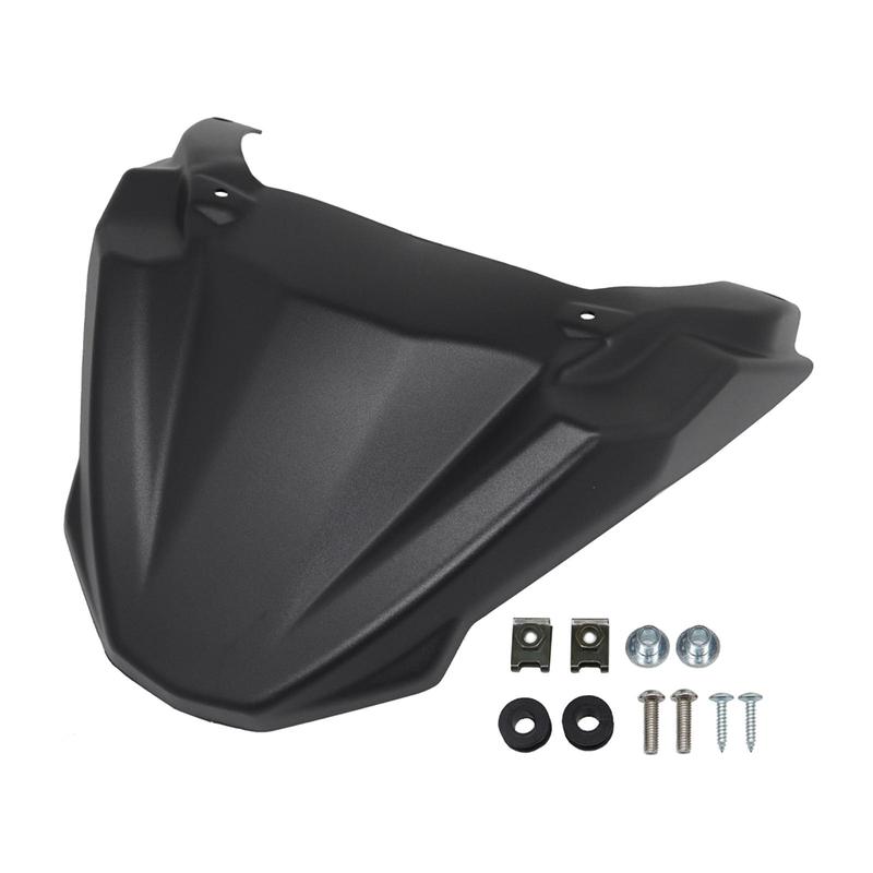 Front Fender Beak Extension Motorbike Styling Nose Decoration Wheel Cover Cowl for Tracer 900 GT MT-09 Tracer Black