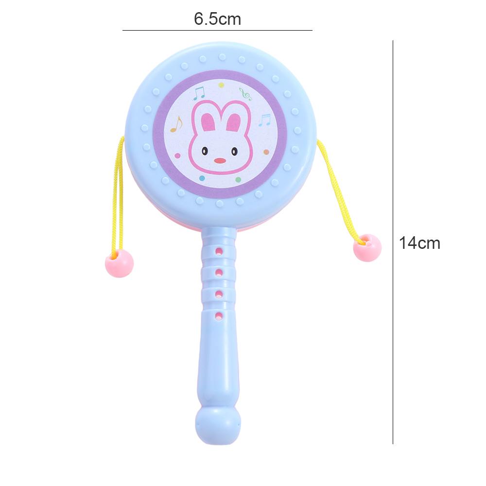 Instrument Kid Rattle Drum Musical Cartoon Rattle Musical Instruments Toys Rattle Music Toys