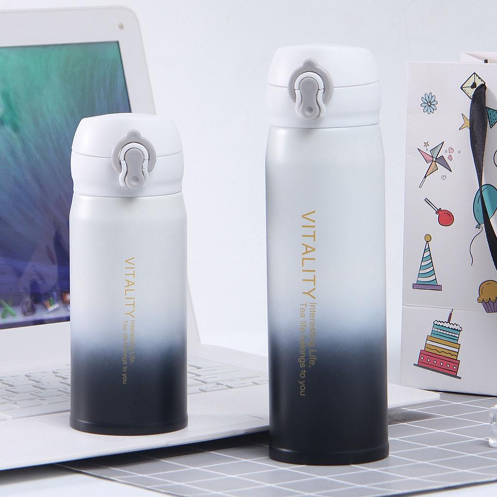 Вакуумная бутылка с маленьким ртом для питья без запаха портативная студенческая спортивная вакуумная кружка для школы