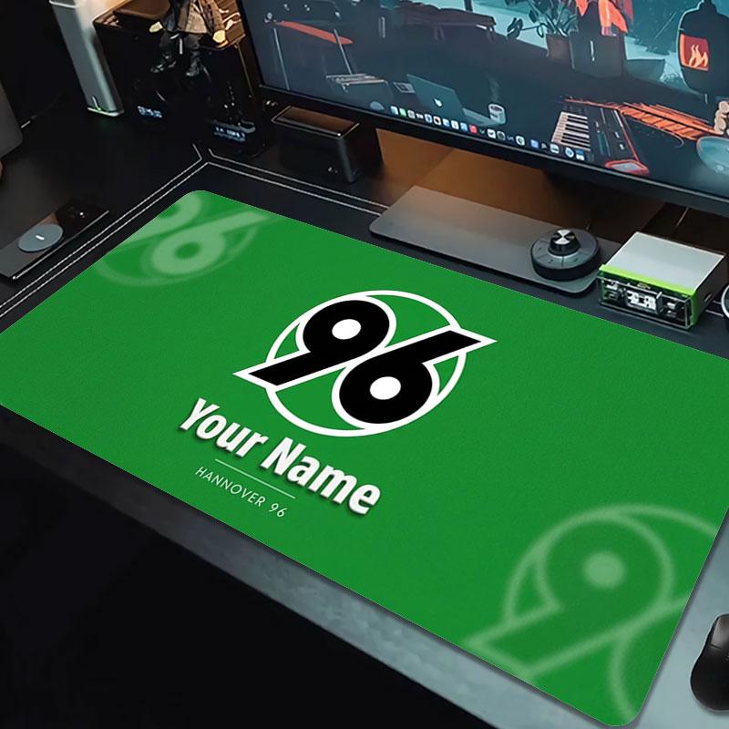 Hannover 96 Custom Name Large Size Mouse Pad Large Gaming Table Cushion Non-slip Laptop Tablet Big Mousepad XXL Mat Mini PC Playmat With Lock edge