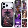 Чехол для телефона Genshin Impact Бейдоу для iPhone 17 16 15 Pro Max Air 14 13 12 11 Plus Ударопрочный чехол
