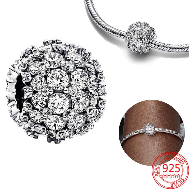 Стерлингового серебра 925 пробы, открывающееся сердце, шоколадная подарочная коробка, подвеска, подходящий браслет, женский ювелирный кулон