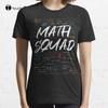 Math Squad Tee Teacher Appreciation Gift For Math Teacher TShirt Tee Shirt Shirts For Unisex With DesignsFashion Tshirt Summer