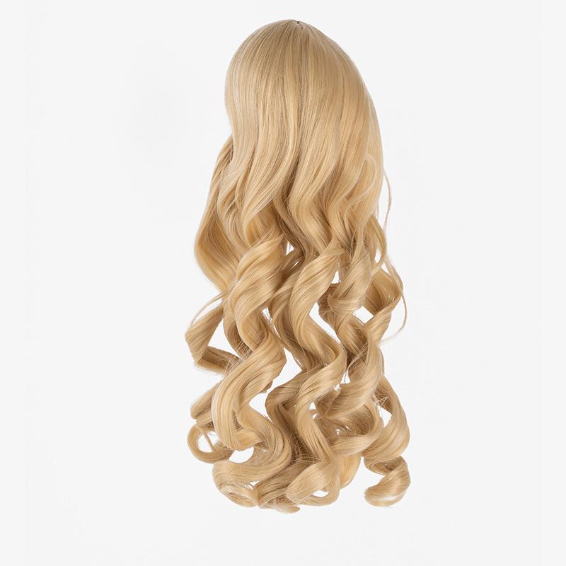 Качественный парик для куклы 60 см 1/3 Аксессуары для куклы Черный Белый Красный Коричневый Розовый Кофейный цвет Волосы куклы Прямые Волнистые Коса Хвост Декорации