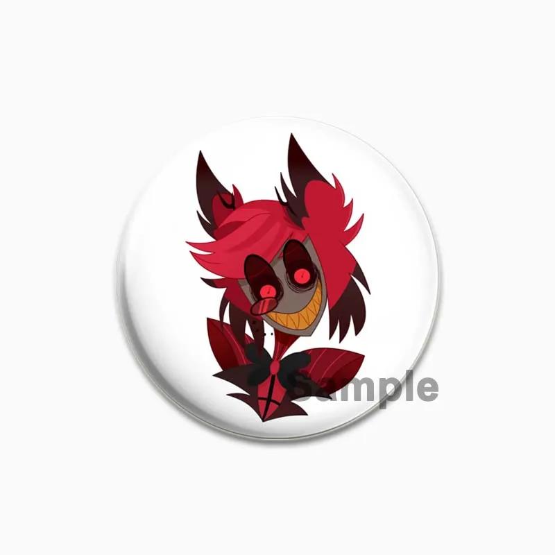 32/44/58 мм забавный мультяшный круглый жесть броши-булавки для одежды сумка декоративная застежка-кнопка значок модные ювелирные изделия подарок