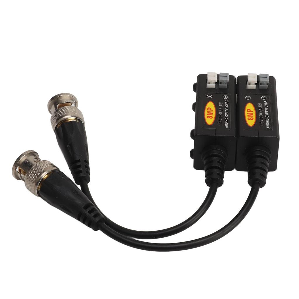 Видео балун высокой четкости CVBS AHD CVI TVI одноканальный BNC видео передатчик 8MP витая пара