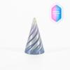 3D Printed Spiral Cone Toy Impossible Pyramid Passthrough Sculpture Pass Through Pyramid Toy Mini Vortex Thread Illusion