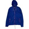 Polo Ss22 Solid Logo Hooded Long Sleeve Jacket Men jackets Blue 710642117-006