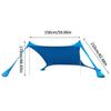Beach Sun Shade  UV Resistant Camp Bed Tent Sun Shelter Canopy Garden House with Storage Bag for Camping Fishing