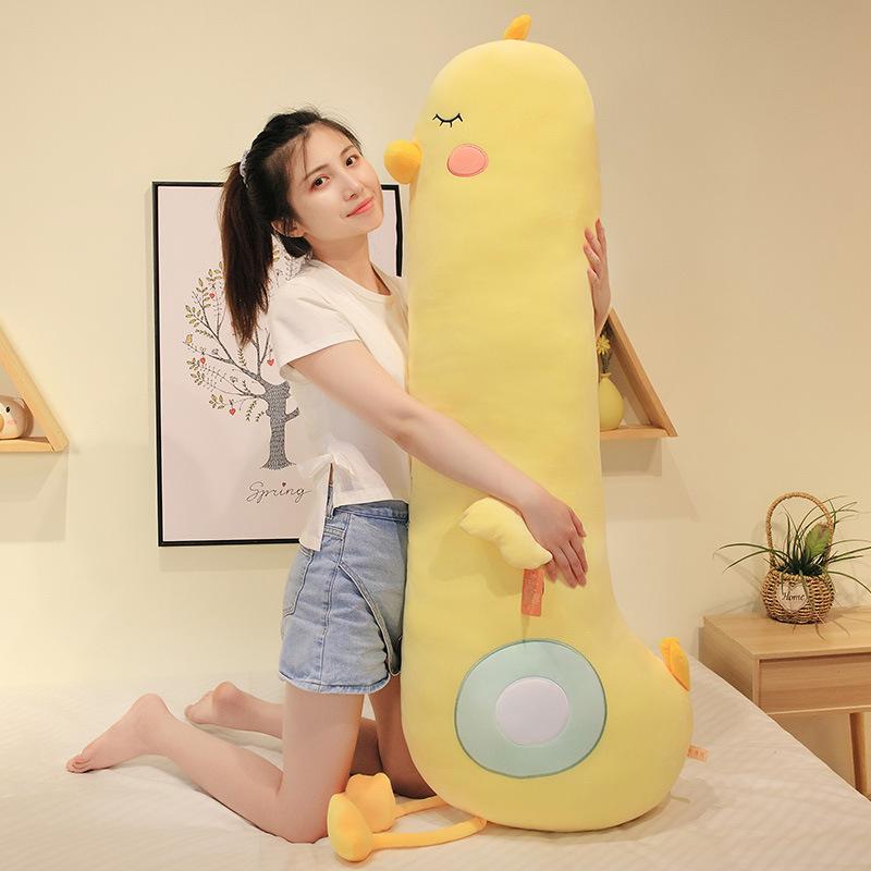 New Style of The Same Style of Duck Pillow Creative Plush Toys Little Yellow Duck Large Rag Doll Children's Doll