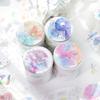 Journal GO 5x200cm Starry Sky Tape Stickers Aesthetics Cloud Sticker for Collage Junk Journal Scrapbook Card Masking Tape