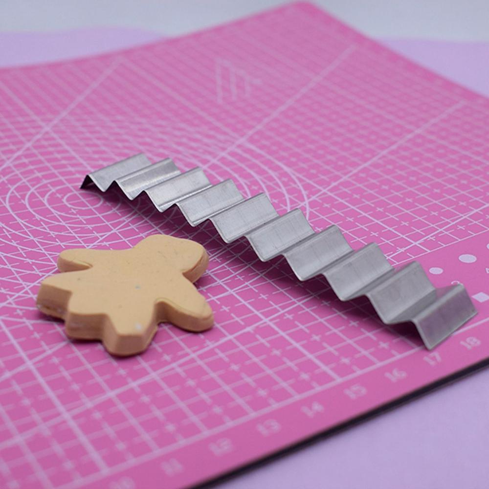 DIY Modelling Pottery Stainless Steel Fabric Blade Polymer Clay Cutter Ceramic Tools Slicer