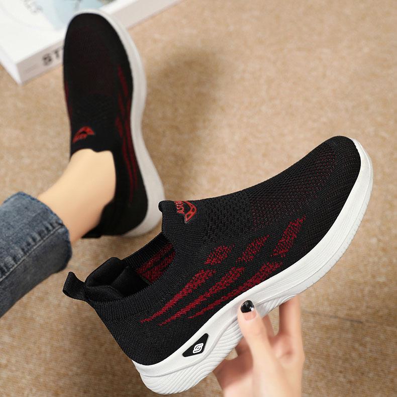 Shoes Women's Summer Single Shoes Couple Shoes Sports Shoes One Step Comfortable Casual Elderly Shoes