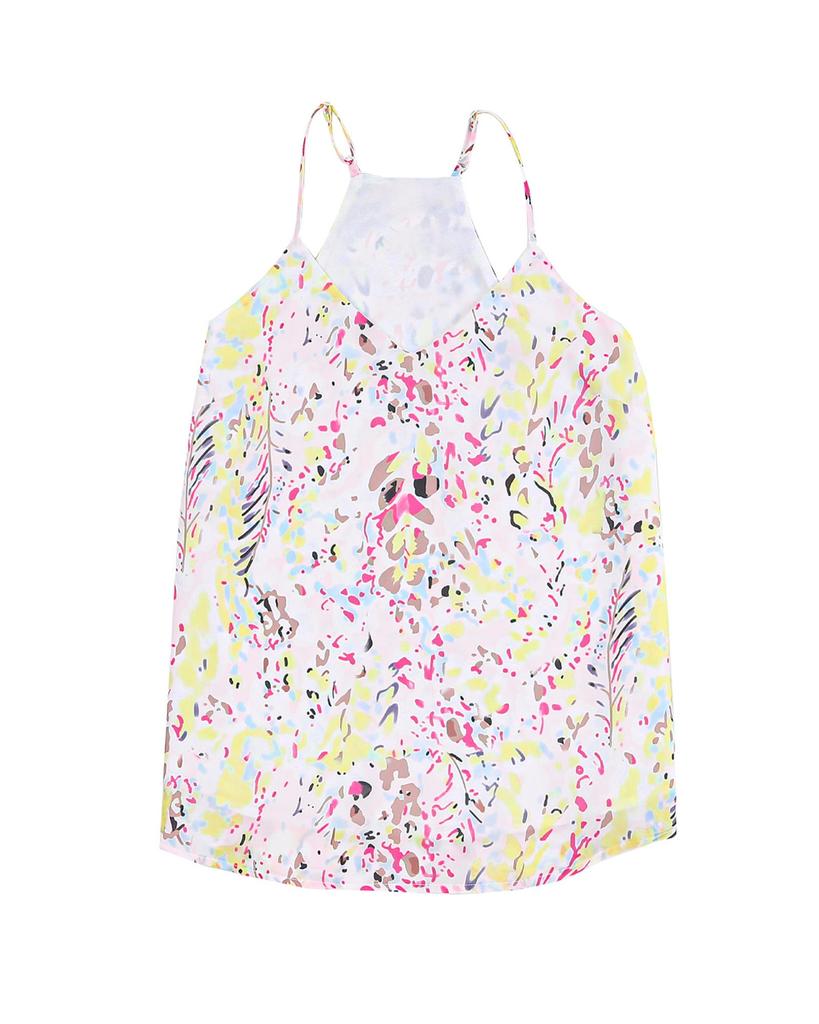 Azura Exchange Майка на тонких бретельках с цветочным принтом