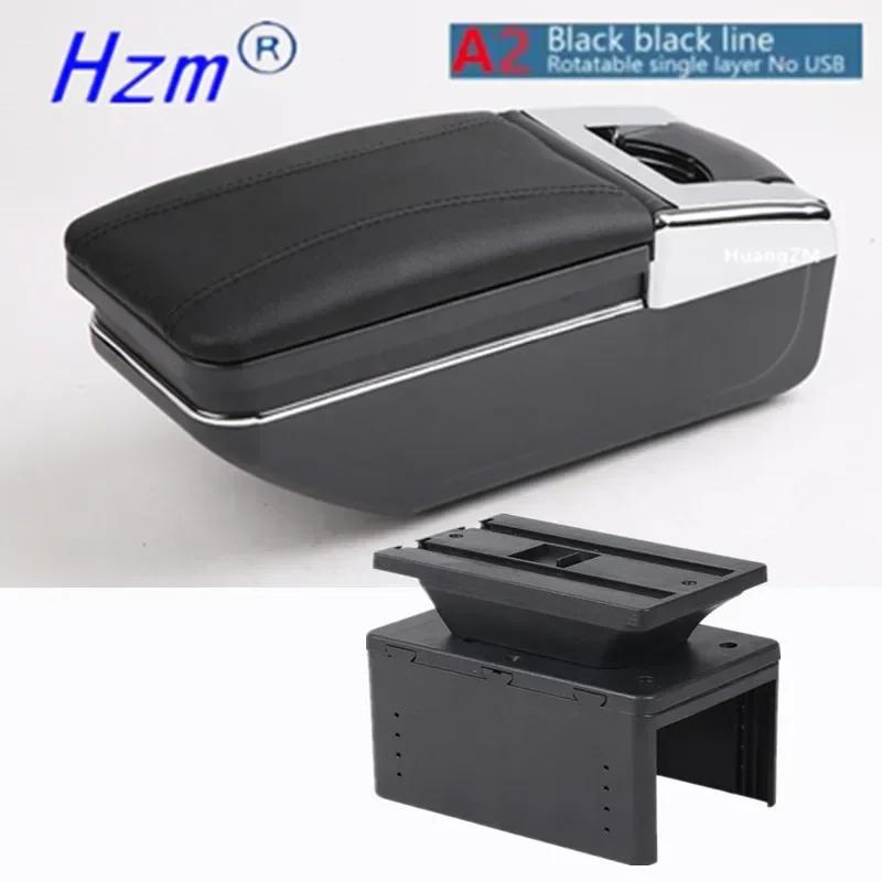 For Ford Focus mk1 Armrest Box For For Ford Focus mk1 Universal Car Armrest nterior Parts Center Storage box with USB LED light