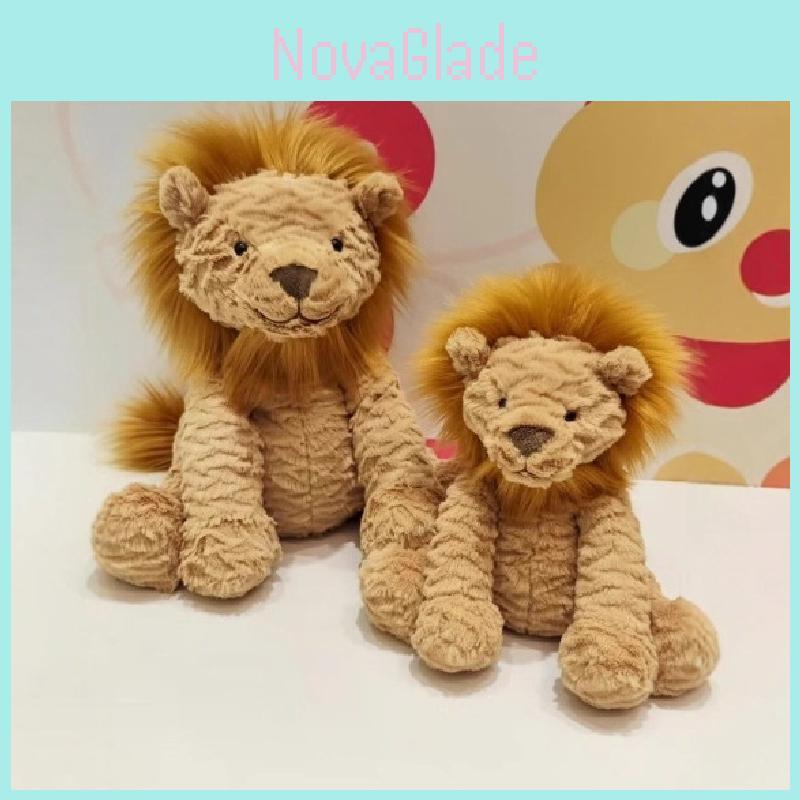 Soft Animal Plush Lion With Sponge Filling For Kids And Teens
