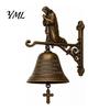 Rustic Metal And Resin Decor Vintage Style Jesus Themed Doorbell, Wall Mounted Church Fixtures Religious Hanging Ornament, Decorative Doorbell