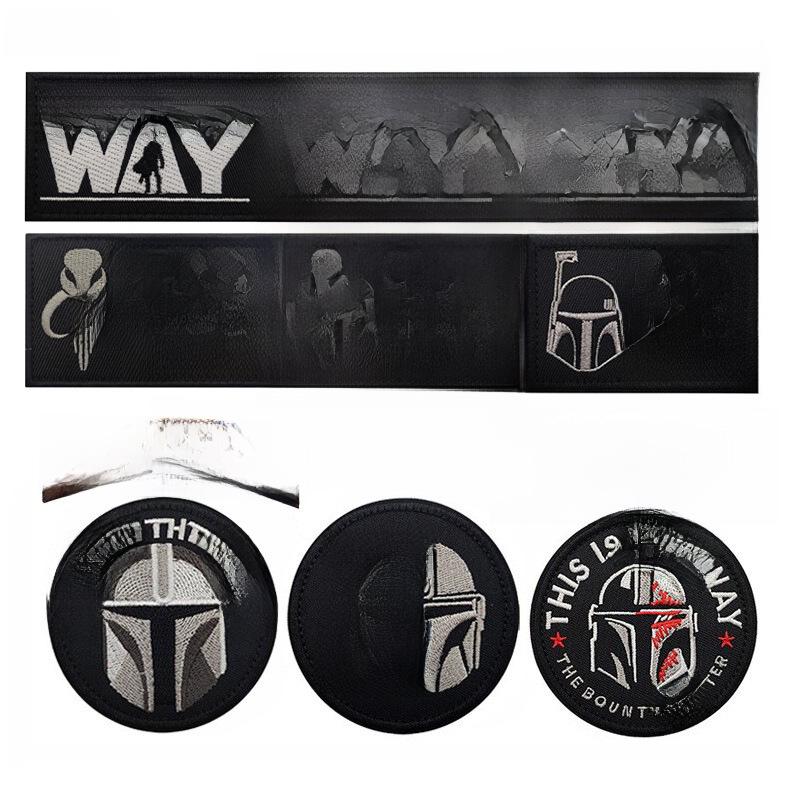 "This Is The Way" Mandalorian Embroidered Art Patch Badge