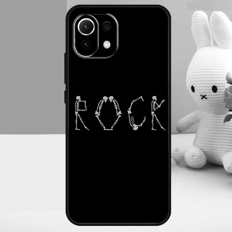 Панк-рок чехол для Xiaomi 15 13 14 Ultra 13T 14T 15T Pro 17 Pro Max POCO X7 Pro X5 X6 F5 F6 F7 Funda