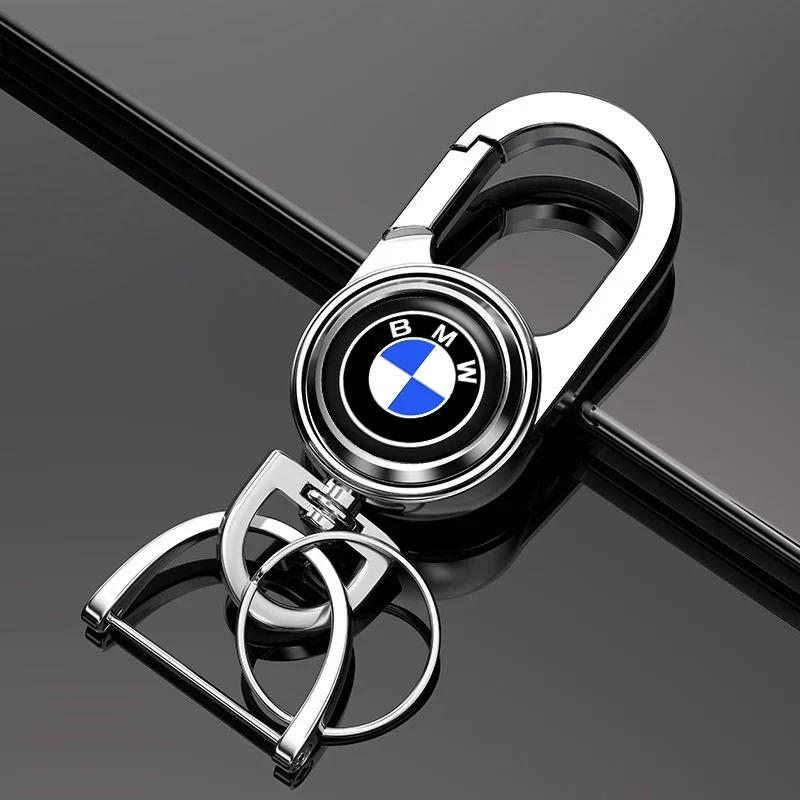 BAIJ1 2025 3D Металлический Логотип Автомобиля Брелок Брелок Брелок Для BMW E46 E90 E60 F30 F10 X1 X2 X3 X5 X6 X4 X7 G30 G20 Автомобильные Интерьеры Кондиционер