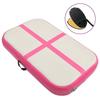 VidaXL Inflatable Gymnastics Mat with Pump 60x100x10 Cm PVC Pink