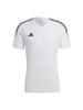 Футбольная футболка Adidas Tiro 23 League ETX37, с коротким рукавом, размер M, мужская, Белый/Черный (HR4610),