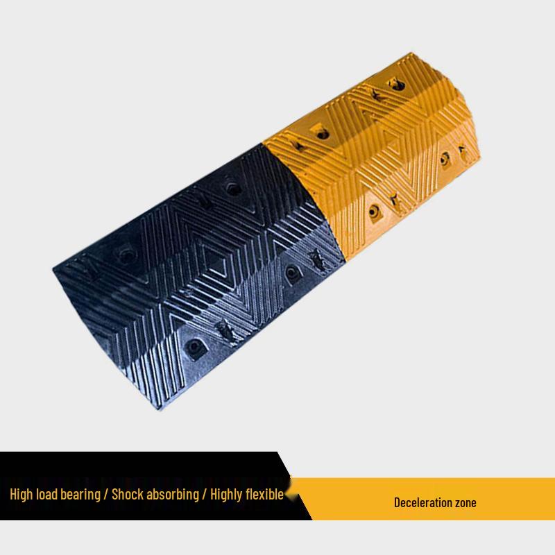 Heavy-Duty Rubber Speed Bump