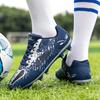 32-45 мужские/женские низкие кроссовки с длинными шипами, футбольные бутсы с искусственной травой, детские кроссовки с шипами, кроссовки для бега