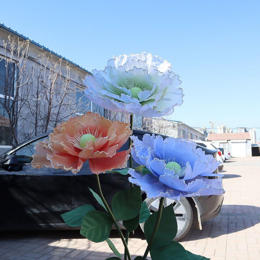 30см Большой Имитация Цветка Полый Фотореквизит Оформление Витрины Искусственный Цветок Фестивальное Украшение