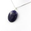 Stones and Minerals. Lapis Lazuli Necklace. 53.14 Ct. Oval Shape..