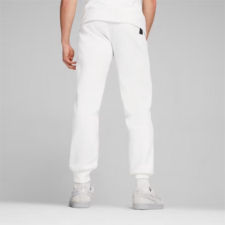 Puma X One Piece T7 Коллаборация Вышивка Черепа Удобные Спортивные Повседневные Брюки Унисекс Брюки Белый 624671-02