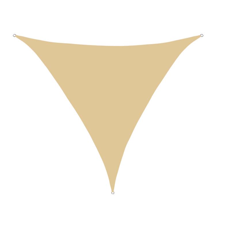 3x3x3 м водонепроницаемый устойчивый к УФ-излучению треугольный солнцезащитный парус для сада, бассейна или двора