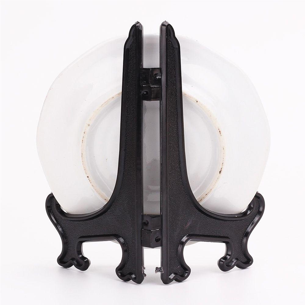 5PCS Arts Picture Pedestal Plastic Storage Holders Dish Rack Photo Frame Display Stand Stander