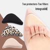 Мягкая, дышащая губчатая вставка-пелот для передней части стопы и пальцев для высоких каблуков – Регулируемый размер, Противоболевая, Впитывающая пот, Дезодорирующая полустелька.