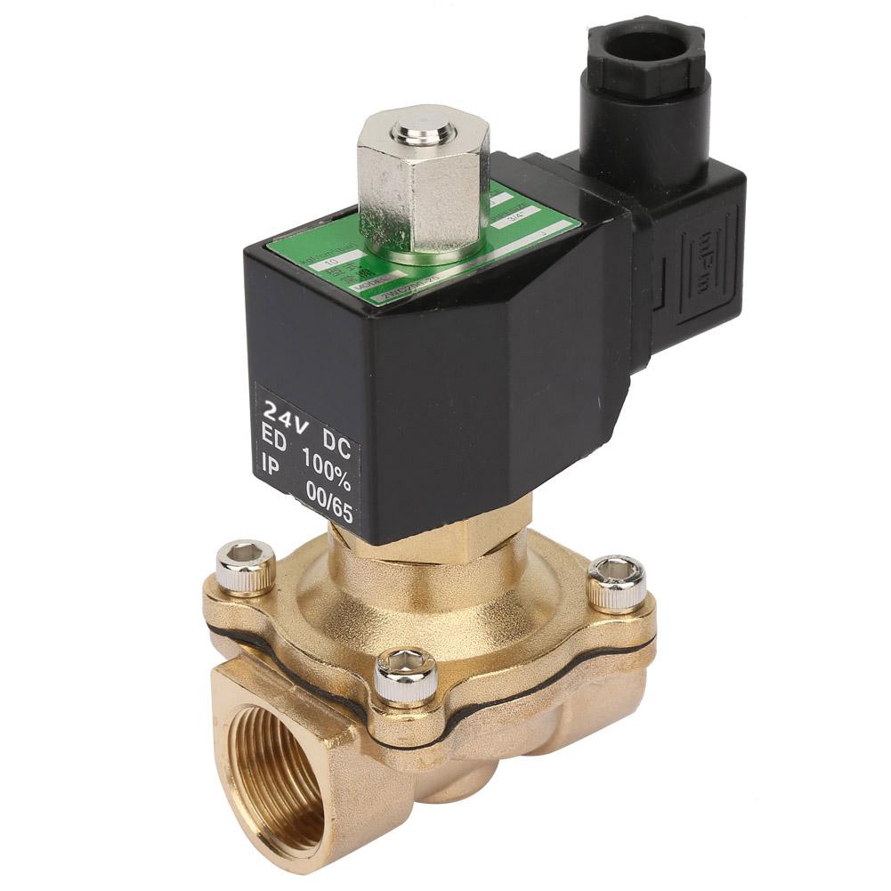 Контроллер жидкости G3 4 Электромагнитный клапан DN20 НЗ Латунный электромагнитный клапан(24 В постоянного тока)