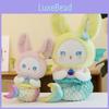 Mermaid Doll Rabbit Plush Toy Colorful Animal Pillow Christmas Gift For Girls