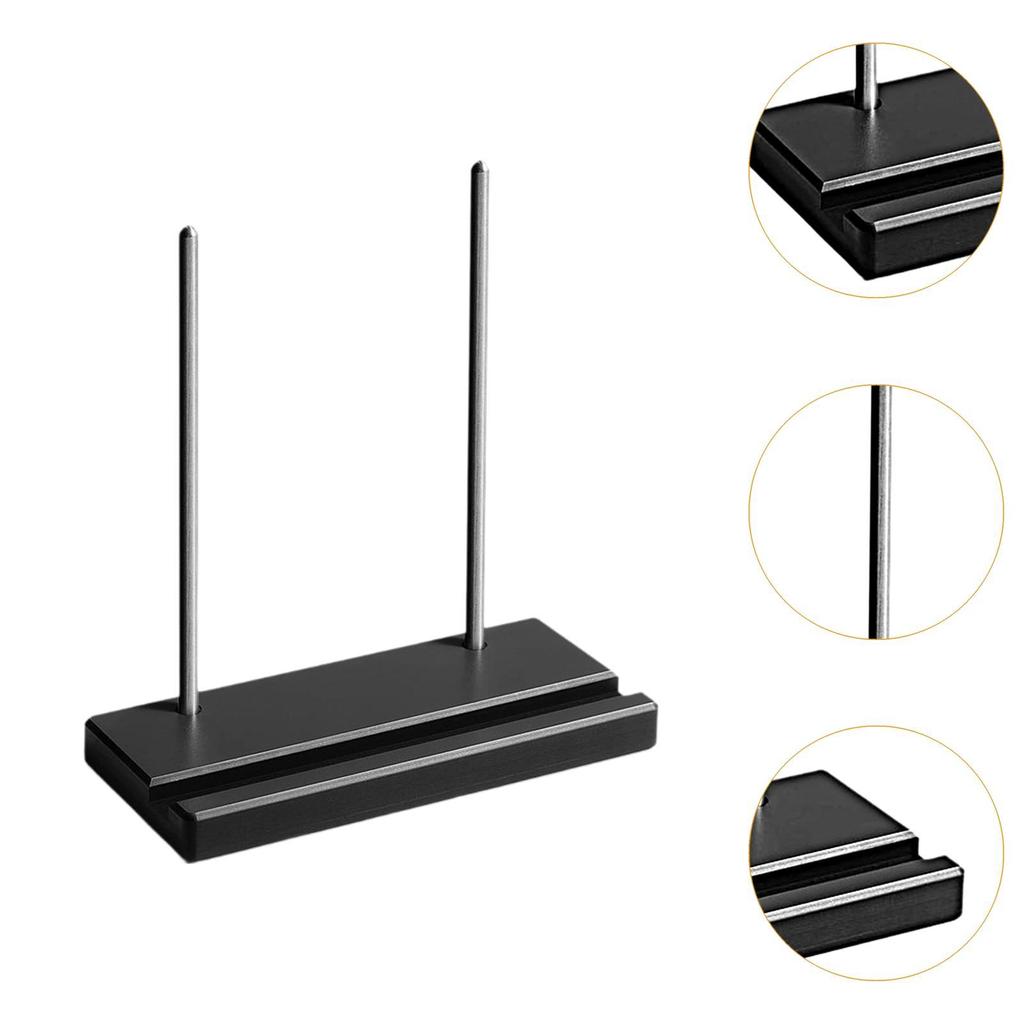 Vinyl Record Storage Holder Minimalist Practical Countertop Portable Display Stand for Files Newspapers CD Magazines Restaurant