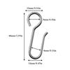 Metal Curtain Hooks for Drapes 30 Pack Drapery Hooks Curtain Track Hooks Hanger S Hooks Hardware for Ceiling Curtains