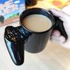 Креативная кофейная чашка Черная игровая чашка Керамическая чашка для воды Кружка Чайная чашка Кофейная чашка
