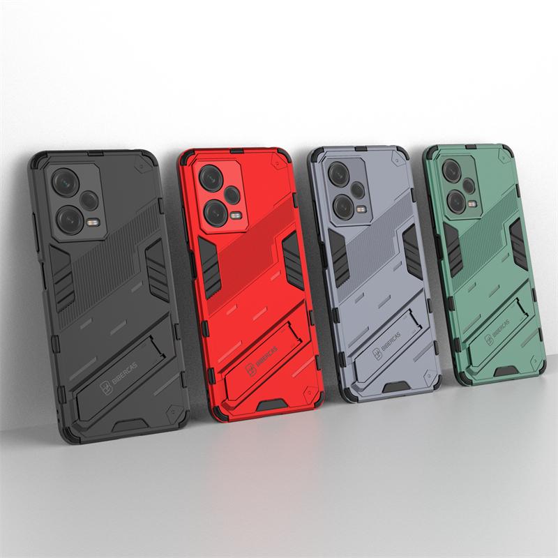 Для Xiaomi Redmi Note 12 5G чехол противоударный магнитный держатель Бронированный чехол для телефона Redmi Note 12 Pro + Plus Note12 Pro задняя крышка