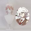 Аниме Danganronpa Komaeda Nagito Косплей Хэллоуин для нейтрального парика Одежда для ролевых игр Вечеринка Униформа Куртка Футболка Костюм Костюмы
