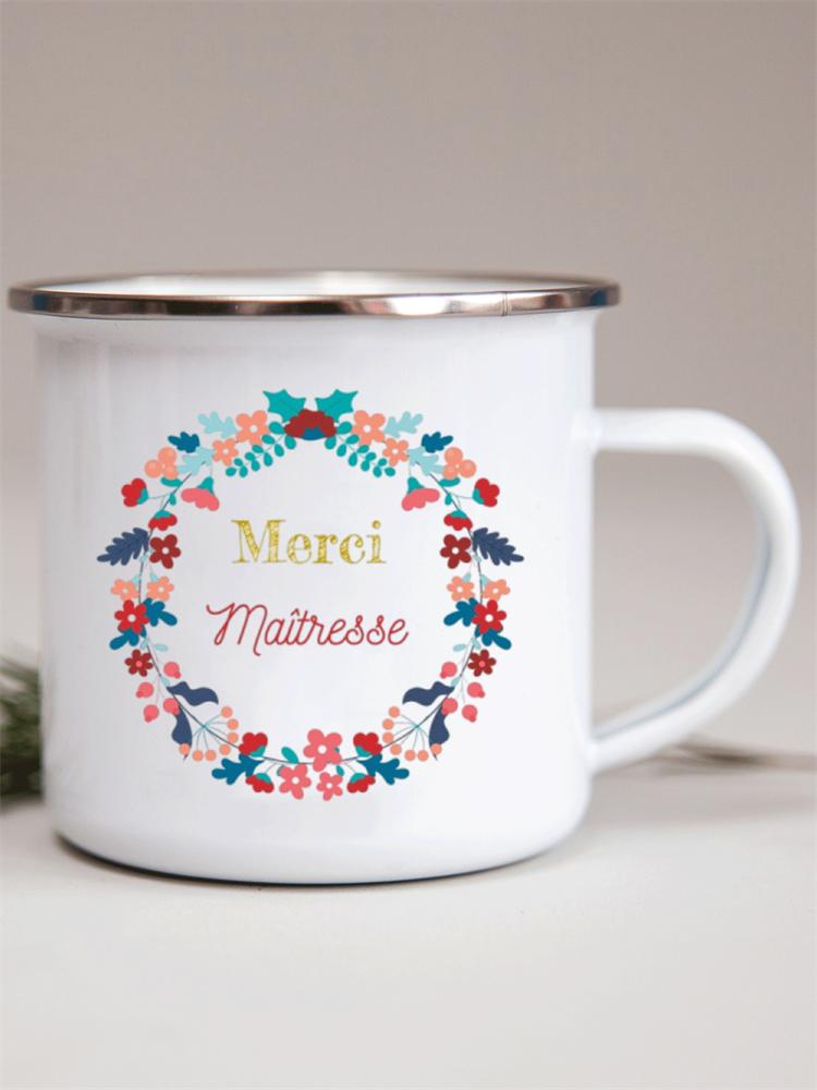 Французские цветочные эмалевые кружки с принтом креативные кружки для кофе кружка для молока вина пива напитка сока школьная ручка для дома посуда для питья подарки учителю