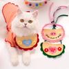 Washable Dog Cat Saliva Towel With Elastic Laces Pet Bibs Bandana Pet Accessories Pet Dog Cat