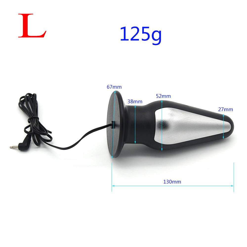 Electric Shock Anal Plug Peni Ring Urethral Plug Sex Toys,Two Output Power Box,BDSM Sexusl Electrostimulator For Men Masturbator