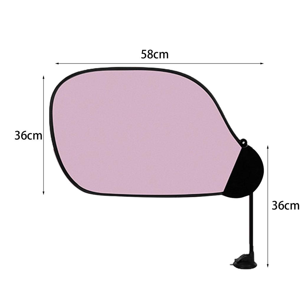 Generic Car Window Shade Cling Window, Anti Glare Block, Sturdy, Cling Shade,